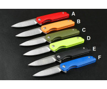 JJ056 Axis Rubber Handle Multi-Functional Pocket Knife for Outdoor Camping Hiking UD406574